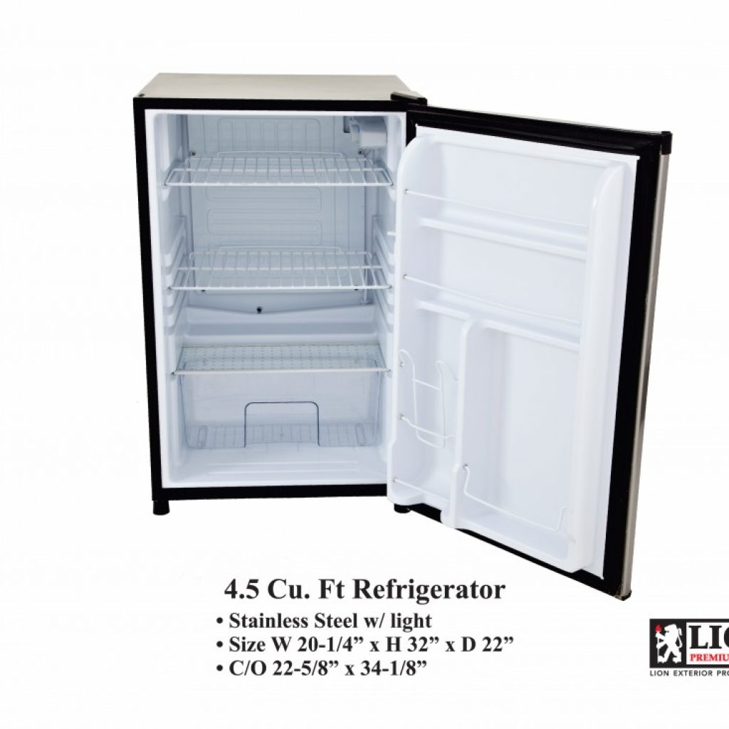 lion bbq fridge refrigerator