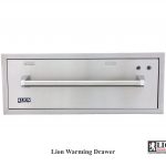 warming drawer lion bbq outdoor grills